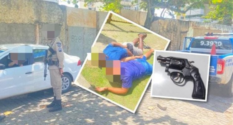 Sequestradores rendem motorista na Orla de Salvador e um deles tenta apostar corrida com PM