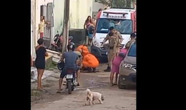 Mulher cai de 1° andar de imóvel na Bahia e diz que foi empurrada por companheiro após discussão; suspeito foi preso em flagrante