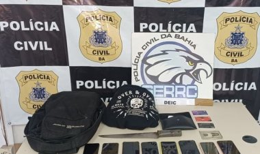 Homem é preso logo após assaltar ônibus em Salvador