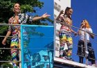 Ivete Sangalo e Pabllo Vittar arrastam trio elétrico em Salvador para programa da Globo