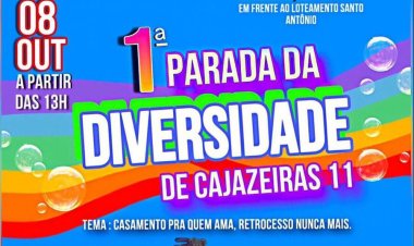 Primeira Parada LGBTQIAPN+ de Cajazeiras XI acontece neste domingo (8)