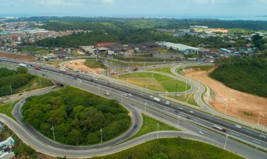 Nova ligação BR-324 / Estrada do Derba em Águas Claras é inaugurada