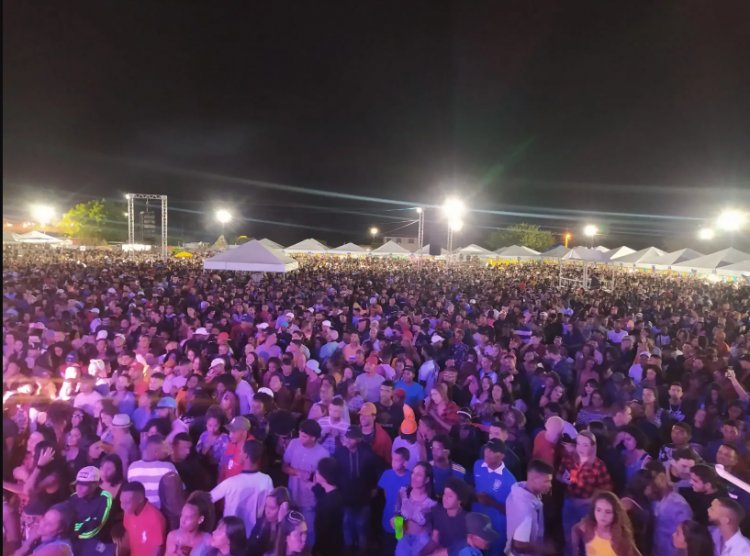 São João antecipado agita público da cidade de Santanópolis na Bahia