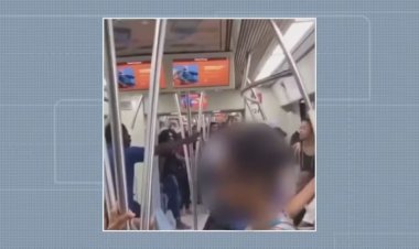 Caso de intolerância religiosa gera confusão em vagão do metrô em Salvador; homem criticou guias utilizadas por mulher