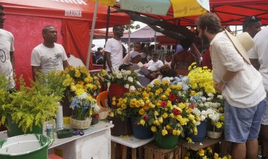 Flores para Iemanjá são vendidas por até R$ 7 no Rio Vermelho