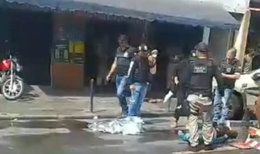 Homem é assassinado e corpo fica no meio da rua em bairro de Salvador