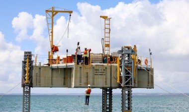 Começa sondagem da Ponte Salvador-Itaparica em águas rasas