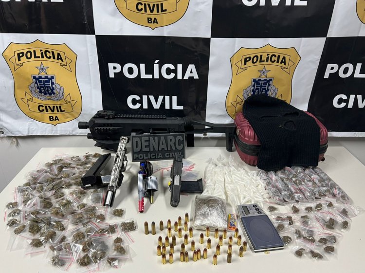 Supeito de liderar tráfico do Subúrbio de Salvador é preso no interior da Bahia
