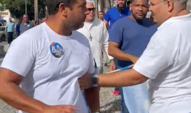 Princípio de confusão entre apoiadores de Bruno Reis e Geraldo Júnior é registrado no Bonfim