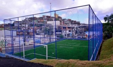 Cajazeiras VIII ganha novo Campo de Grama Sintética