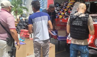 Operação apreende R$ 30 mil em produtos falsificados em Salvador