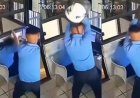 Vídeo: Mulher é agredida com capacete por colega de trabalho em Salvador